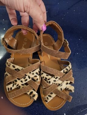 Girls Mini Boden Sandles S 32 Or Size 13